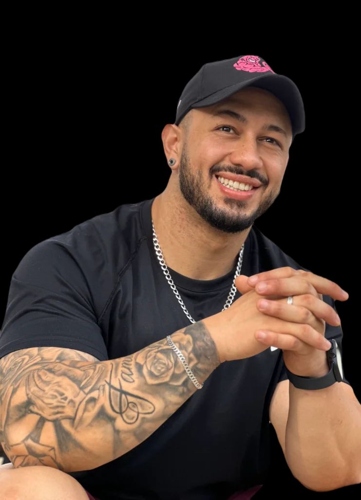 Retrato do WL, personal trainer, sorrindo